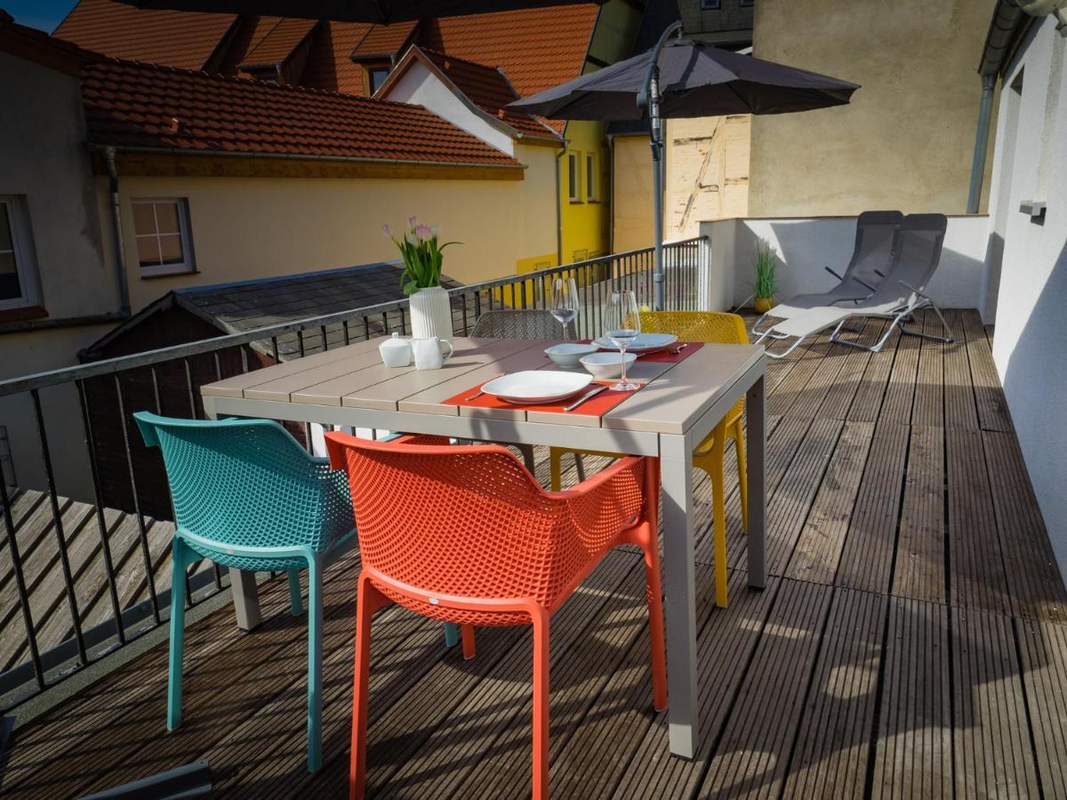 Swebenhus Boven - Fewo Mit Grosser Dachterrasse Plau am See Exterior foto
